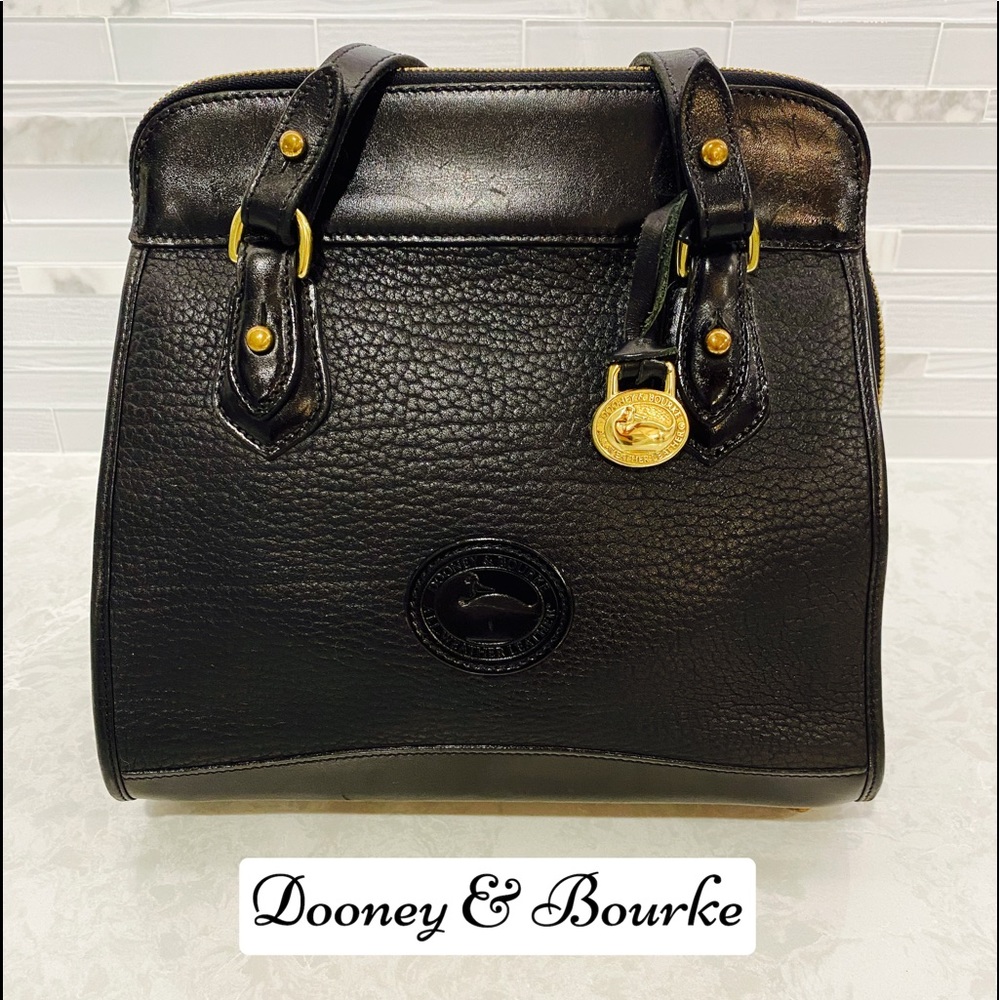Black Vintage Dooney and Bourke Shoulder  Purse